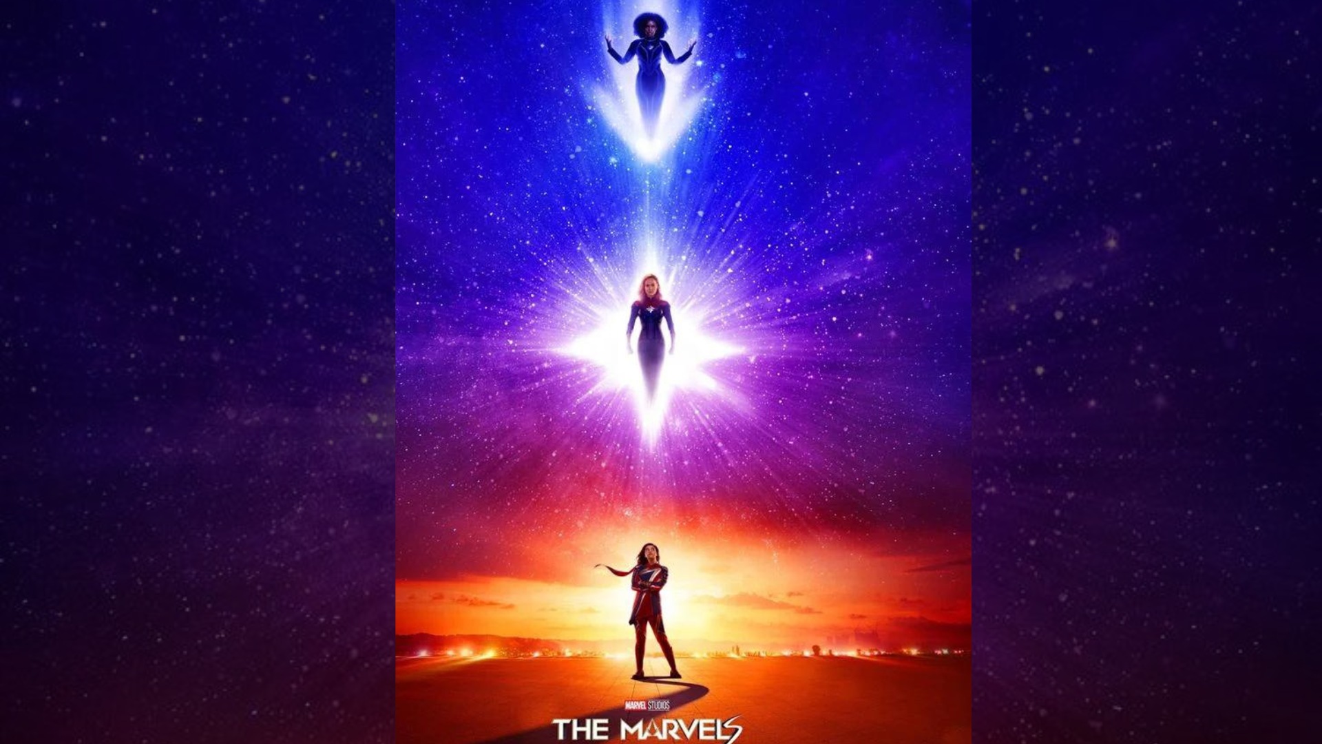 The Marvels affiche // Source : Marvel The Marvels affiche // Source : Marvel