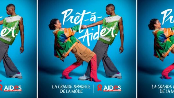 La Grande Braderie de la Mode fête ses 30 ans, toujours avec style contre le VIHsida // Source : Caroline Grimpel pour l'association AIDES