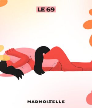 La position du 69 : comment la pratiquer ? // Source : Illustration : Adèle Foehrenbacher / Madmoizelle