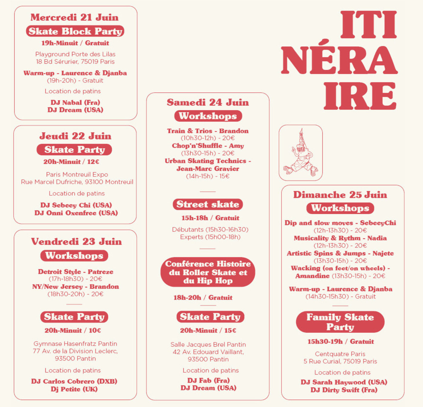 Ce festival de roller Rendez-vous In Paris va vous faire rouler de bonheur Ce festival de roller Rendez-vous In Paris va vous faire rouler de bonheur