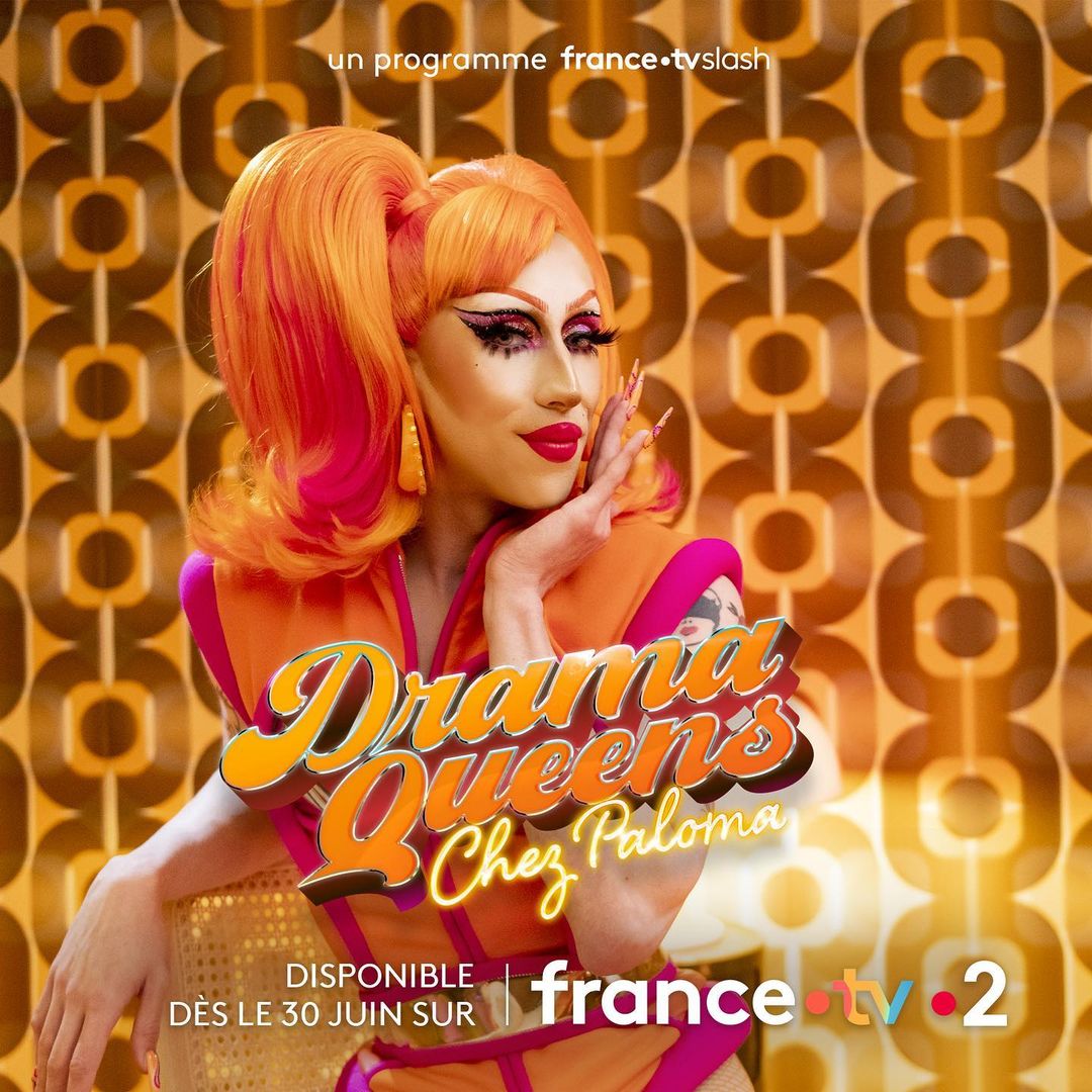 Drama Queens, chez Paloma sera dispo sur France TV Slash et diffusé sur France 2, juste après chaque nouvel épisode de la saison 2 de Drag Race France