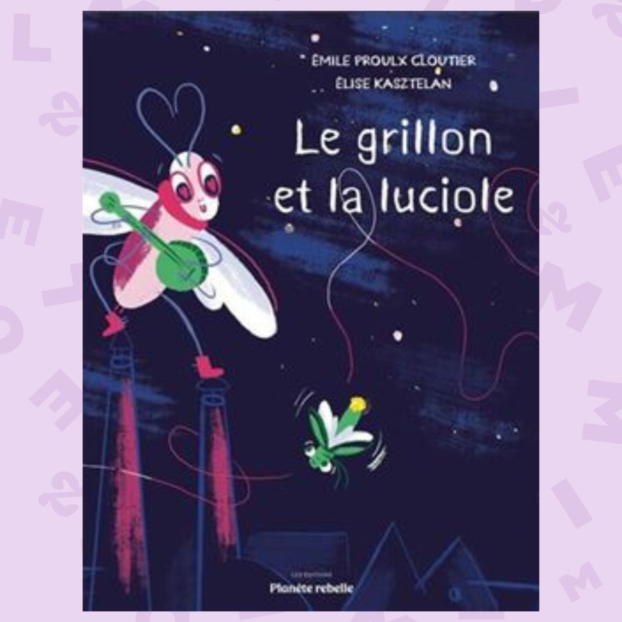 Le grillon et la luciole