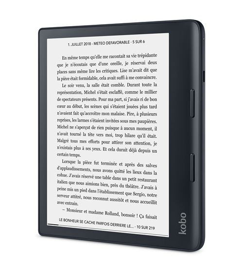 Liseuse numérique Kobo by Fnac Sage // Source : Kobo by Fnac