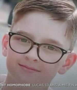 Lucas s'est suicidé à 13 ans à cause de harcèlement homophobe // Source : Capture d'écran YouTube