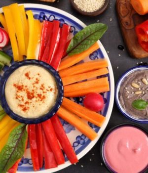 3 variations autour du houmous // Source : fotokris de Getty Images 3 variations autour du houmous // Source : fotokris de Getty Images