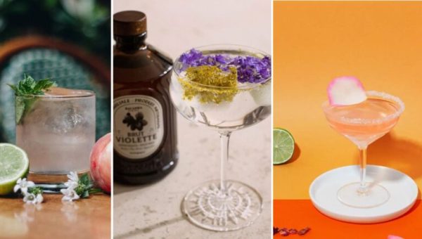 4 cocktails et mocktails floraux pour rafraîchir son été // Source : Niets.co / Bacanha / Cointreau