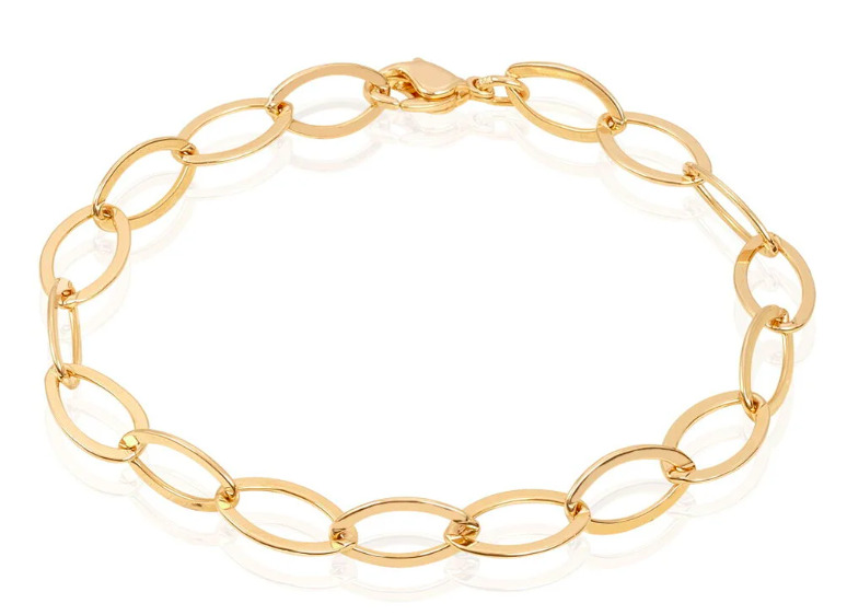 Bracelet Madya plaqué or jaune Histoire d'Or // Source : Histoire d'Or