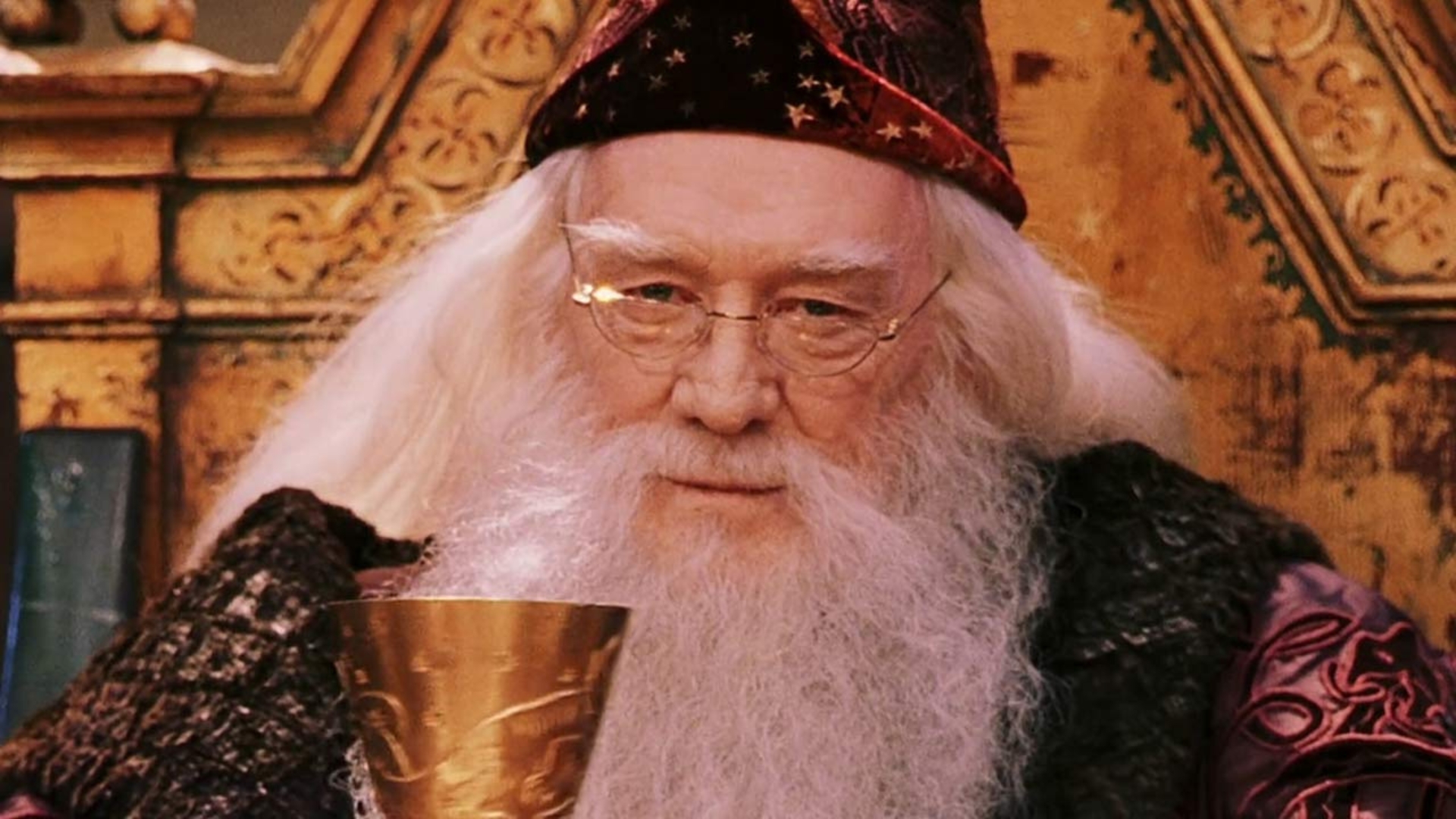 Richard Harris // Source : Harry Potter 1