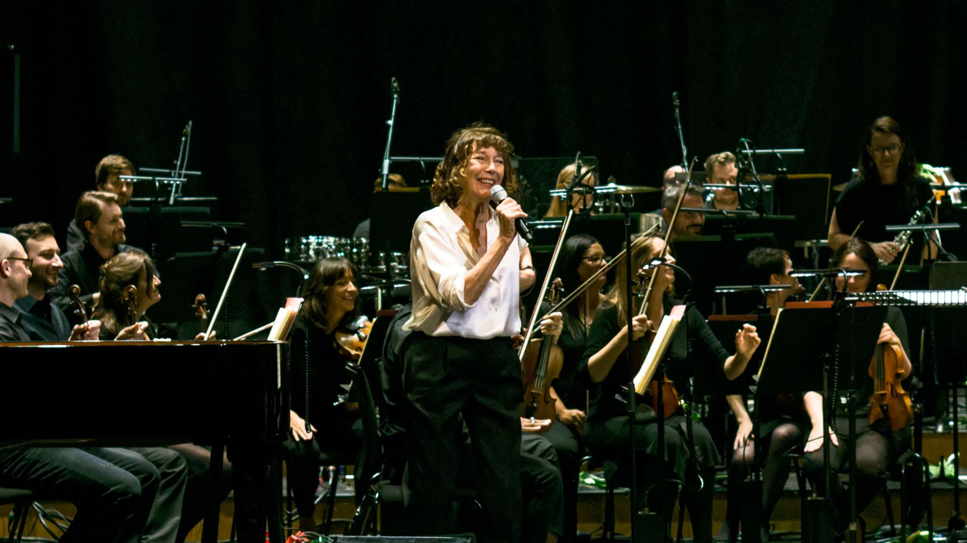 Jane Birkin en concert à Barbican, le 26 septembre 2017 // Source : Raph_PH / Wikimedia Commons