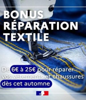 Le gouvernement confirme le bonus réparation textile pour octobre 2023 // Source : Instagram de Bérangère Couillard