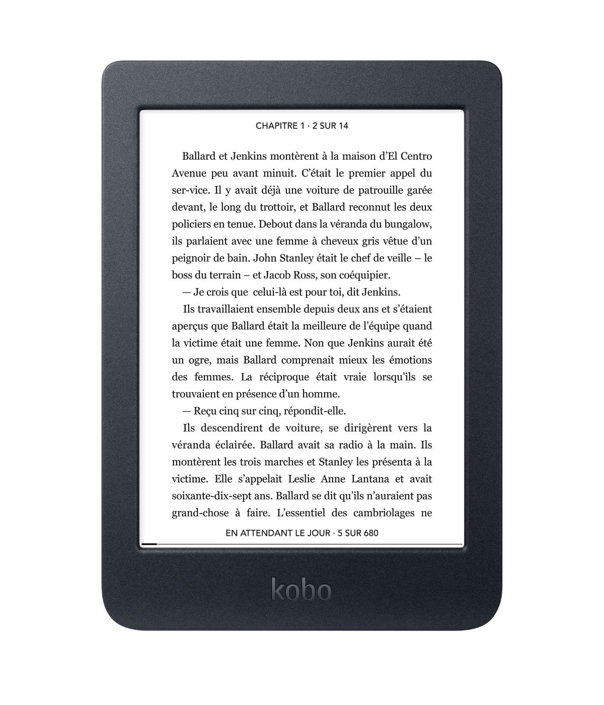 Liseuse numérique Kobo by Fnac Nia 6 // Source : Kobo by Fnac