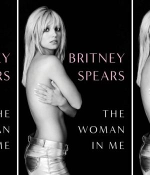 Couverture de l'autobiographie de Britney Spears, "The Woman in me" // Source : Simon & Schuster