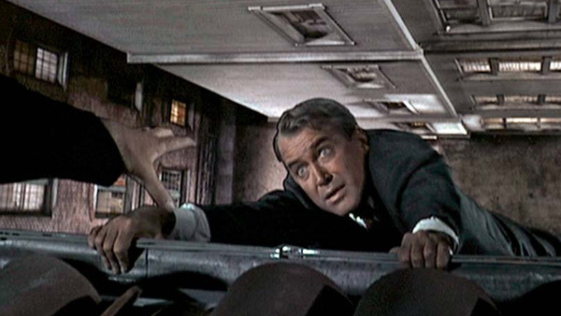 James Stewart dans Vertigo // Source : D.R