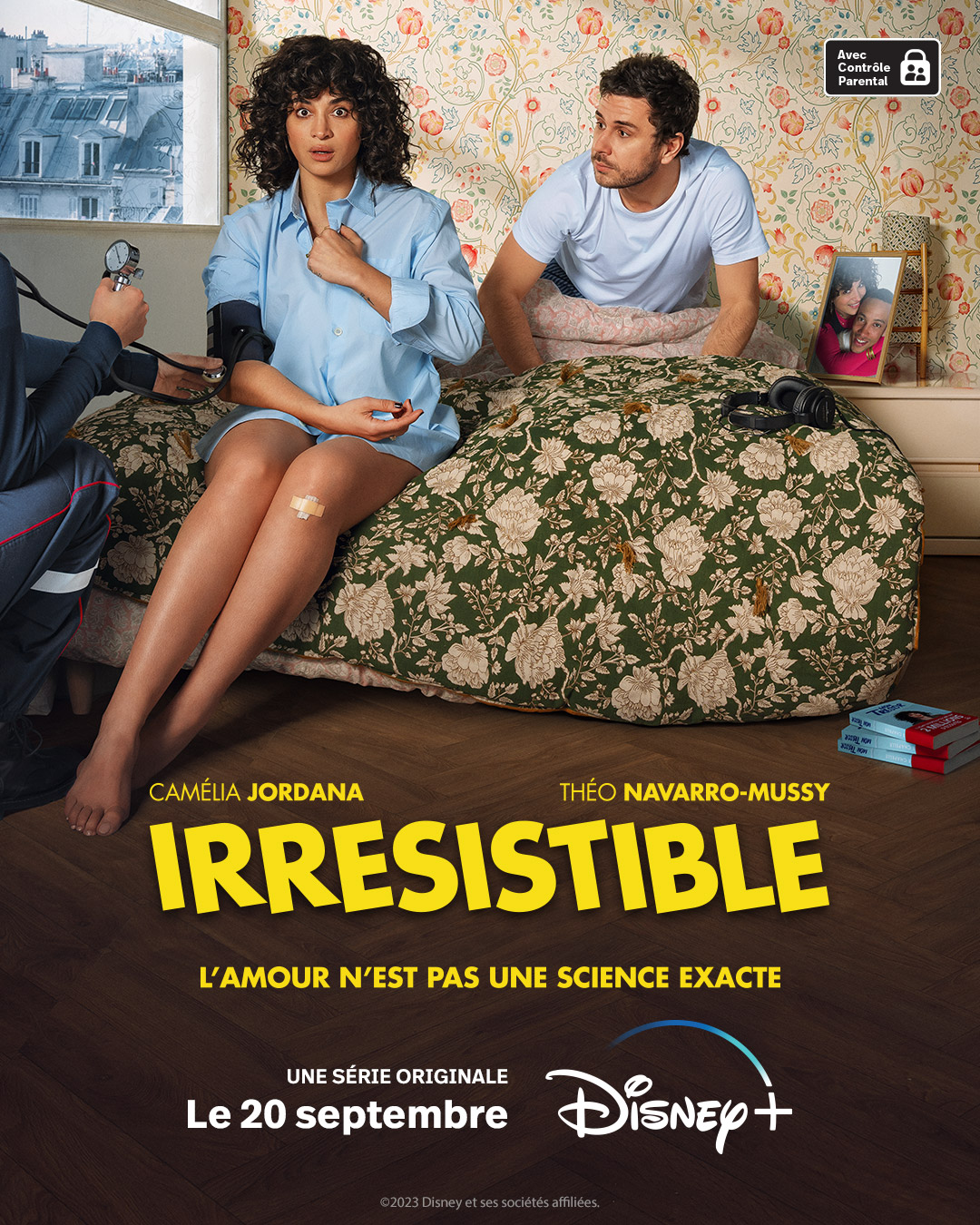 Affiche de la série Irresistible, Disney+ // Source : Disney+