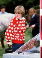 Lady Diana Spencer : Sotheby's vend aux enchères son fameux pull au mouton noir qui voulait tout dire // Source : Capture d'écran Instagram