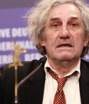 Philippe Garrel at press conference, Berlinale 2023 // Source : Wikimedia Commons / Elena Ternovaja 