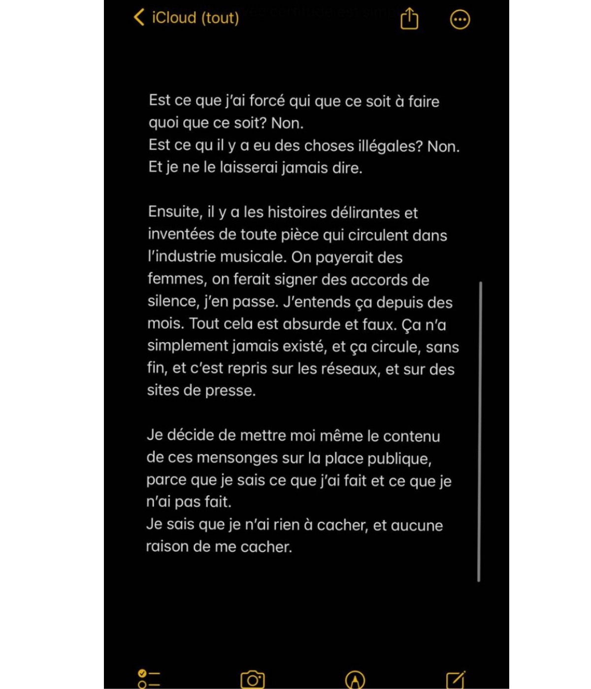 capture d'écran Instagram Lomepal capture d'écran Instagram Lomepal