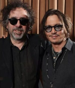 Tim Burton et Johnny Depp // Source : Mirror Tim Burton et Johnny Depp // Source : Mirror