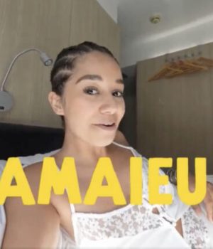 Dans un vlog posté sur YouTube le 11 septembre 2023, Lena Situations annonce le retour de Camaïeu pour septembre 2024 // Source : Capture d'écran Youtube