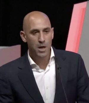 Luis Rubiales est convoqué devant la justice espagnole pour « agression sexuelle » // Source : Capture d'écran YouTube