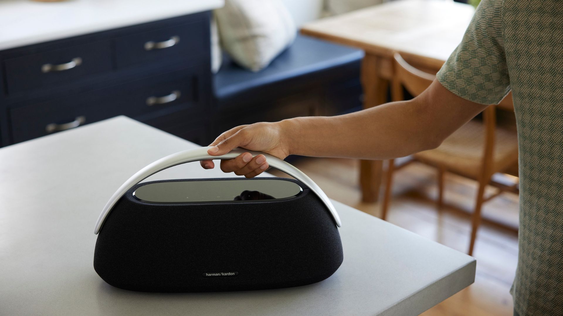 Enceinte sans fil Harman Kardon Go + Play 3 Noir // Source : Harman Kardon Enceinte sans fil Harman Kardon Go + Play 3 Noir // Source : Harman Kardon