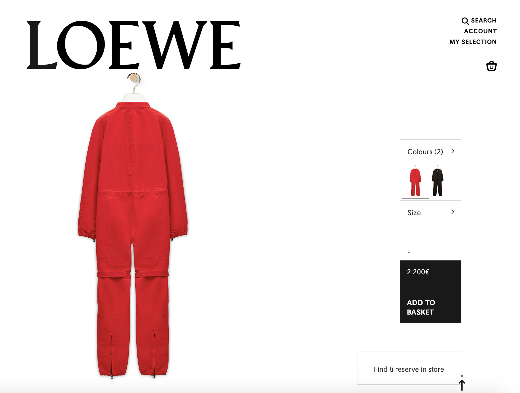 La combinaison rouge Loewe inspirée de celle portée par Rihanna au Super Bowl