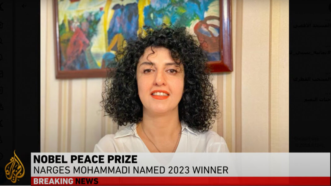 Nobel De La Paix : Lors De La Remise De Son Prix, Narges Mohammadi A ...