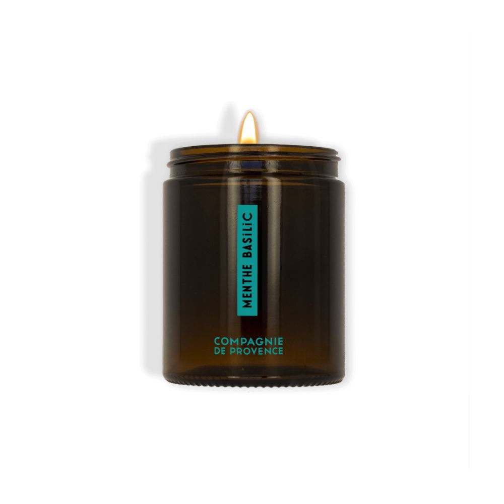Mint and basil candle from Compagnie de Provence