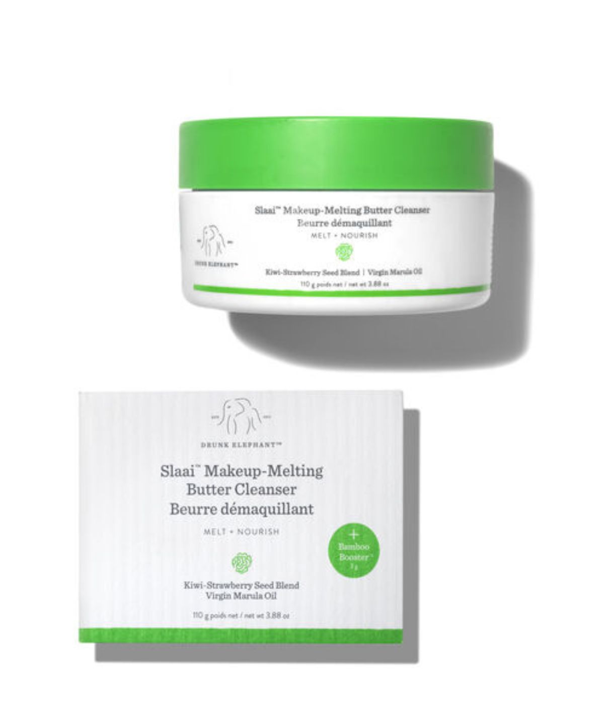 Nettoyant au beurre fondant Slaai Makeup de Drunk Elephant // Source : Space NK Nettoyant au beurre fondant Slaai Makeup de Drunk Elephant // Source : Space NK