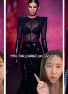 Pourquoi cette mannequin asiatique a été photoshoppé pour paraître blanche.jpg // Source : Capture d'écran TikTok