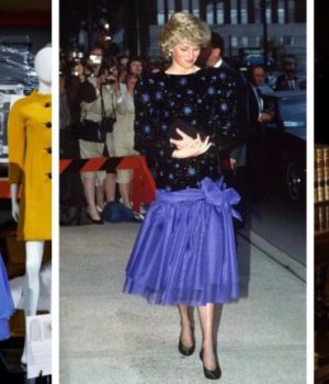 Cette robe de Lady Diana vient de se vendre plus d'1 million d'euros aux enchères // Source : Captures d'écran Instagram