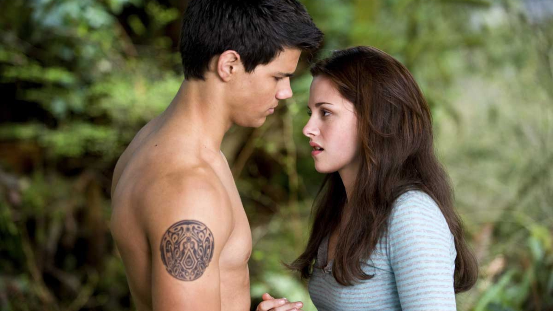 Taylor Lautner dans Twilight // Source : SND