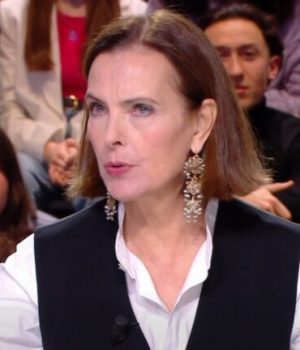 Carole Bouquet dans Quotidien le 21/12/2023 // Source : capture d'écran MyTF1