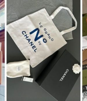 Pourquoi revendre du packaging de luxe peut rapporter gros // Source : Captures d'écran TikTok