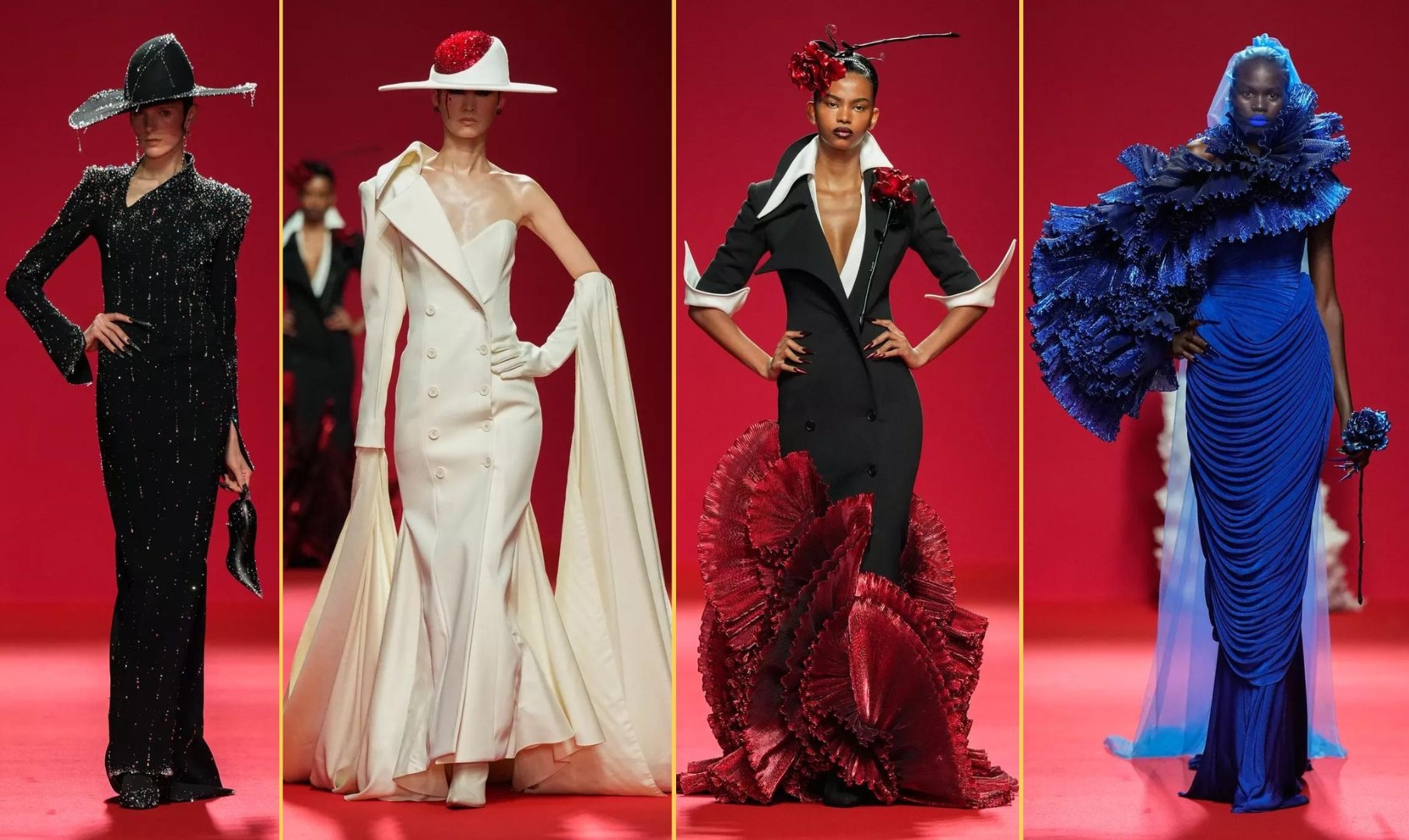 Défilé Robert Wun haute couture printemps-été 2024