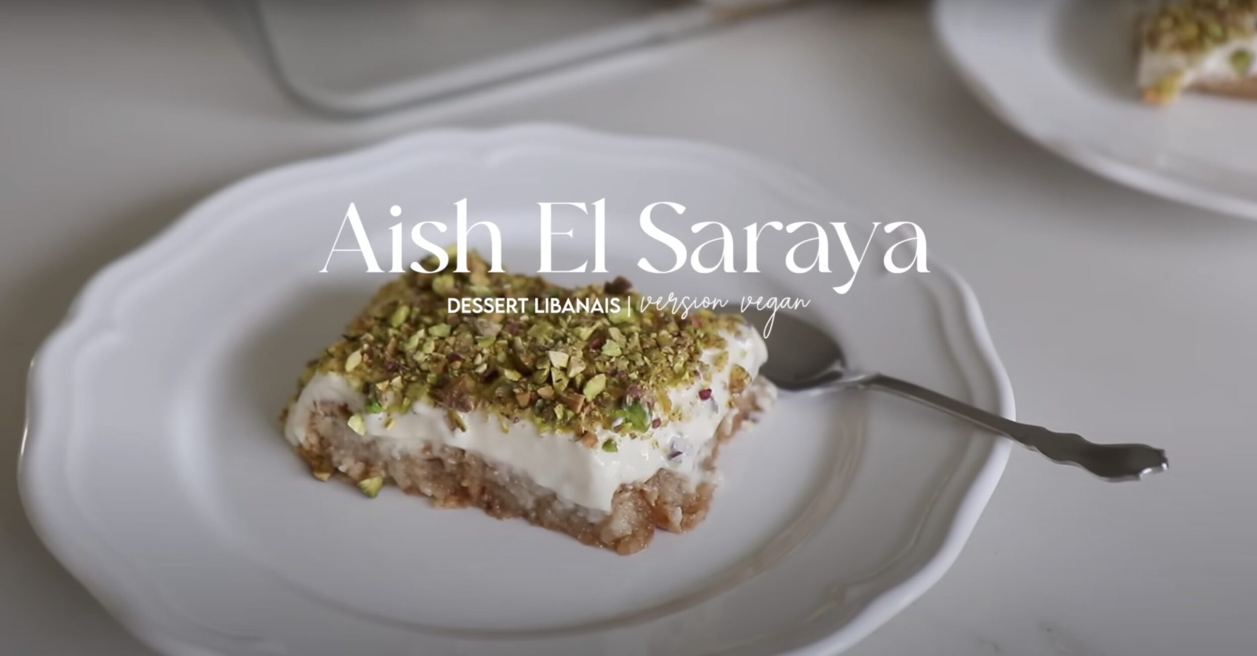 Les étapes pour réussir la recette d’Aish El Saraya vegan d’Alice Esmeralda
