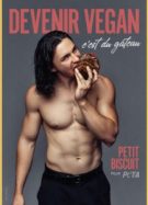 Petit Biscuit devenu grand pose torse-nu pour PETA et appeler au véganisme // Source : PETA France