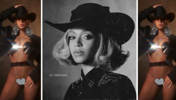 Beyoncé annonce son nouvel album country, l'acte II de RENAISSANCE, Yee-haw // Source : Capture d'écran Instagram