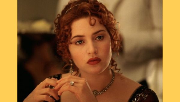 Kate Winslet dans Titanic 1998 // Source : capture d'écran youtube