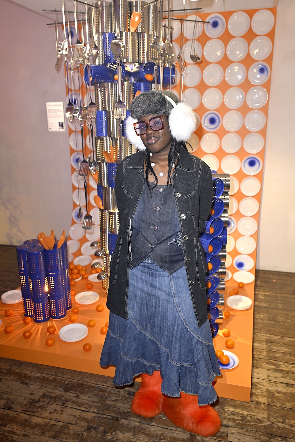 PARIS, FRANCE - FEBRUARY 28: Eva-Louisa N'Kie attends the IKEA+ launch party during Paris Fashion Week on February 28, 2024 in Paris, France. (Photo by Kristy Sparow/Getty Images for IKEA)