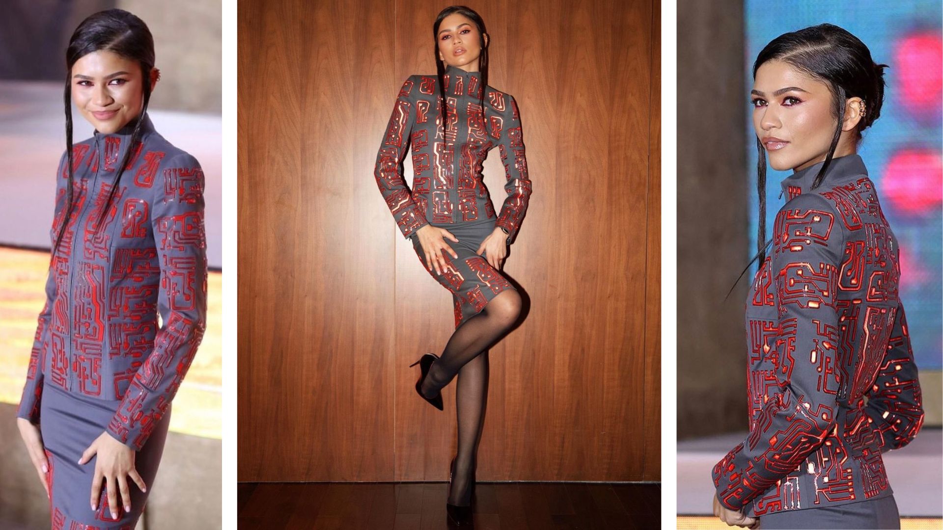 Zendaya en Givenchy par Alexander McQueen, une archive collector qui date de 1999