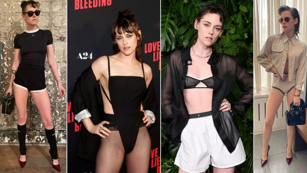 Kristen Stewart assure en lingerie la promo de son film Love Lies Bleeding, et c'est plutôt réussi // Source : Captures d'écran instagram