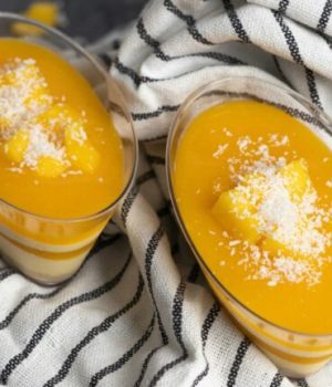 dessert mangue // Source : Unsplash