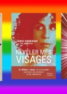 Couverture des livres "Les Liens qui empêchent", "Révéler mes visages" et "Art Queer" // Source : Éditions B42 / Harper Collins / Double Ponctuation