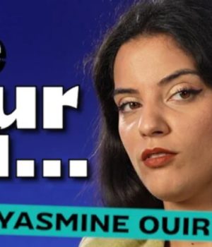 Yasmine Ouirhrane // Source : https://www.youtube.com/watch?v=CWYAaM15W84