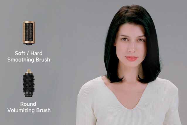 La brosse Round Volumizing, l'embour parfait pour imaginer un bob chic et audacieux / Crédit: Dreame