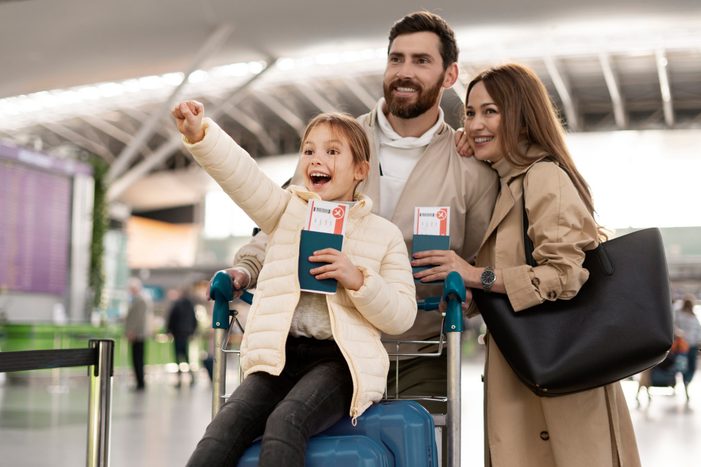 Numerous families at the airport: save time and avoid the drying with these suggestions!