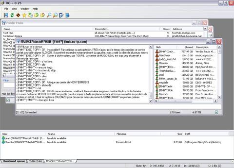 Sortie de DC++ 0.25
