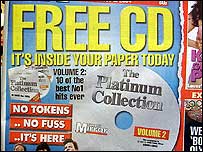 Les CD des magazines anglais critiqués par l&rsquo;industrie