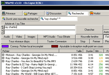Pack français pour WinMX 3.53